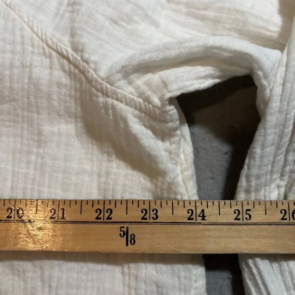 We The Free White Button Down Shirt - Picture 5 of 7